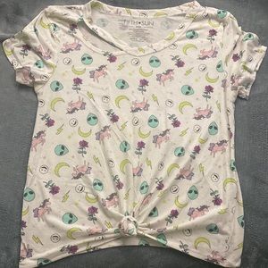 White Fifth Sun top barely worn.